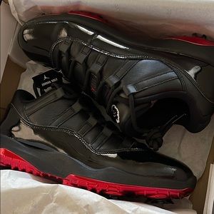 Jordan XI “Bred” Golf Shoes